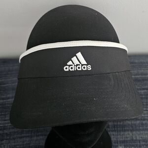 Adidas Black and White Climalite Visor